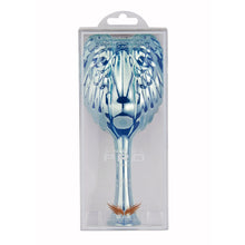 Load image into Gallery viewer, Tangle Angel Pro in Blue Chrome – Detangling Hair Brush for All Hair Types | Anti-Static, Heat-Resistant, Compact Brush