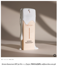 Load image into Gallery viewer, SCREEN Pore-Refining Sunscreen with SPF 50 PA +++ | Lightweight Sun Care with Prebiotics, Niacinamide & Hyaluronic Acid (Copy)