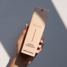 Load image into Gallery viewer, SCREEN Pore-Refining Sunscreen with SPF 50 PA +++ | Lightweight Sun Care with Prebiotics, Niacinamide & Hyaluronic Acid