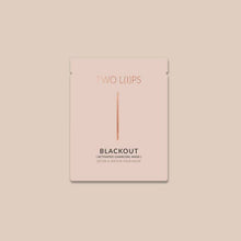 Load and play video in Gallery viewer, TWO LIPS BLACKOUT (Activated Charcoal Vulva Mask), intimate care