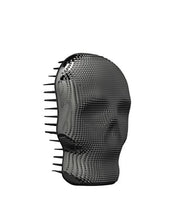 Load image into Gallery viewer, Tangle Angel Rebel in Black Chrome – Detangling Hair Brush for All Hair Types | Anti-Static, Heat-Resistant, Compact Brush