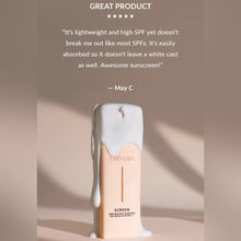 Load image into Gallery viewer, SCREEN Pore-Refining Sunscreen with SPF 50 PA +++ | Lightweight Sun Care with Prebiotics, Niacinamide & Hyaluronic Acid