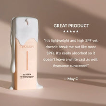 Load image into Gallery viewer, SCREEN Pore-Refining Sunscreen with SPF 50 PA +++ | Lightweight Sun Care with Prebiotics, Niacinamide & Hyaluronic Acid