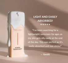 Load image into Gallery viewer, SCREEN Pore-Refining Sunscreen with SPF 50 PA +++ | Lightweight Sun Care with Prebiotics, Niacinamide & Hyaluronic Acid
