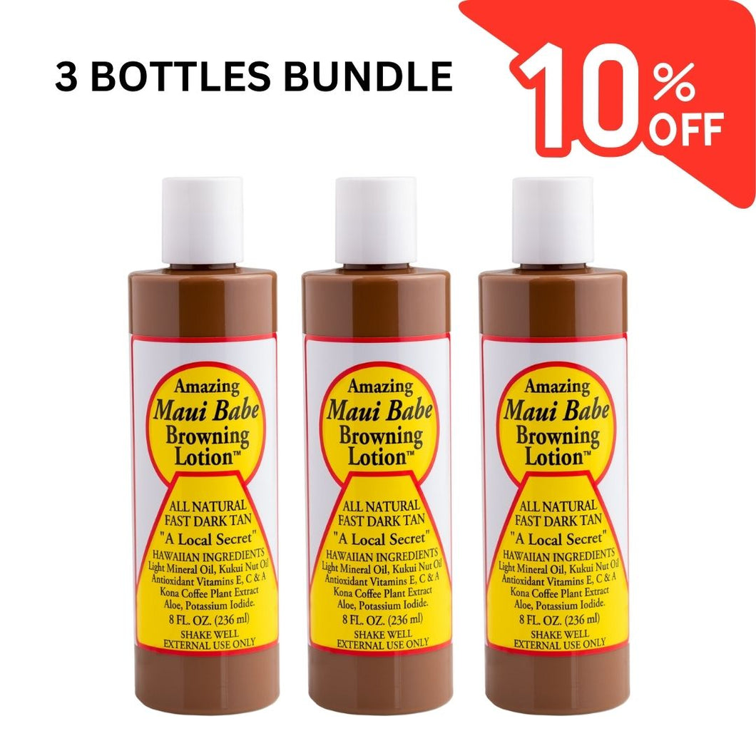 Buy 3 Maui Babe Browning Lotion at 10% Off