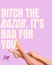 Load image into Gallery viewer, DITCH THE RAZOR! 50% OFF ON BRAZILIAN ALL-OFF WAXING (MULLED WINE WAX)
