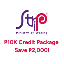 Load image into Gallery viewer, STRIP ₱10,000 WAXING CREDIT PACKAGE
