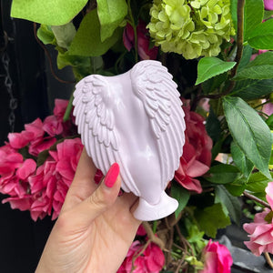 Tangle Angel Pop-Up Cherry Blossom – Compact Detangling Hairbrush with Pull-Out Handle | Anti-Static, Heat-Resistant, Compact Brush