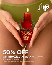 Load image into Gallery viewer, DITCH THE RAZOR! 50% OFF ON BRAZILIAN ALL-OFF WAXING (MULLED WINE WAX)
