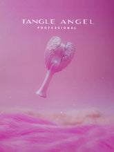 Load and play video in Gallery viewer, Tangle Angel 2.0 – Detangling Hairbrush in Pastel Lilac / Grey Bristles | Anti-Static, Heat-Resistant, Compact Brush
