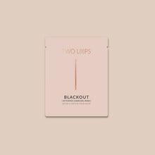 Load and play video in Gallery viewer, TWO LIPS BLACKOUT (Activated Charcoal Vulva Mask), intimate care
