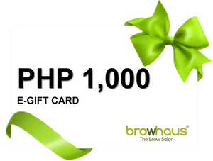 BROWHAUS PHP 1,000 E-GIFT CARD