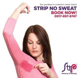 1 SESSION OF STRIP NO SWEAT UNDERARM (FOR FEMALE)